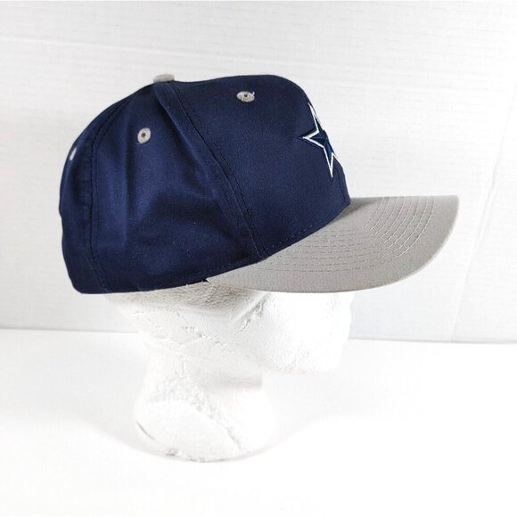 Vintage Dallas Cowboys Snapback Hat Logo 7 Baseball Cap - Picture 2 of 5
